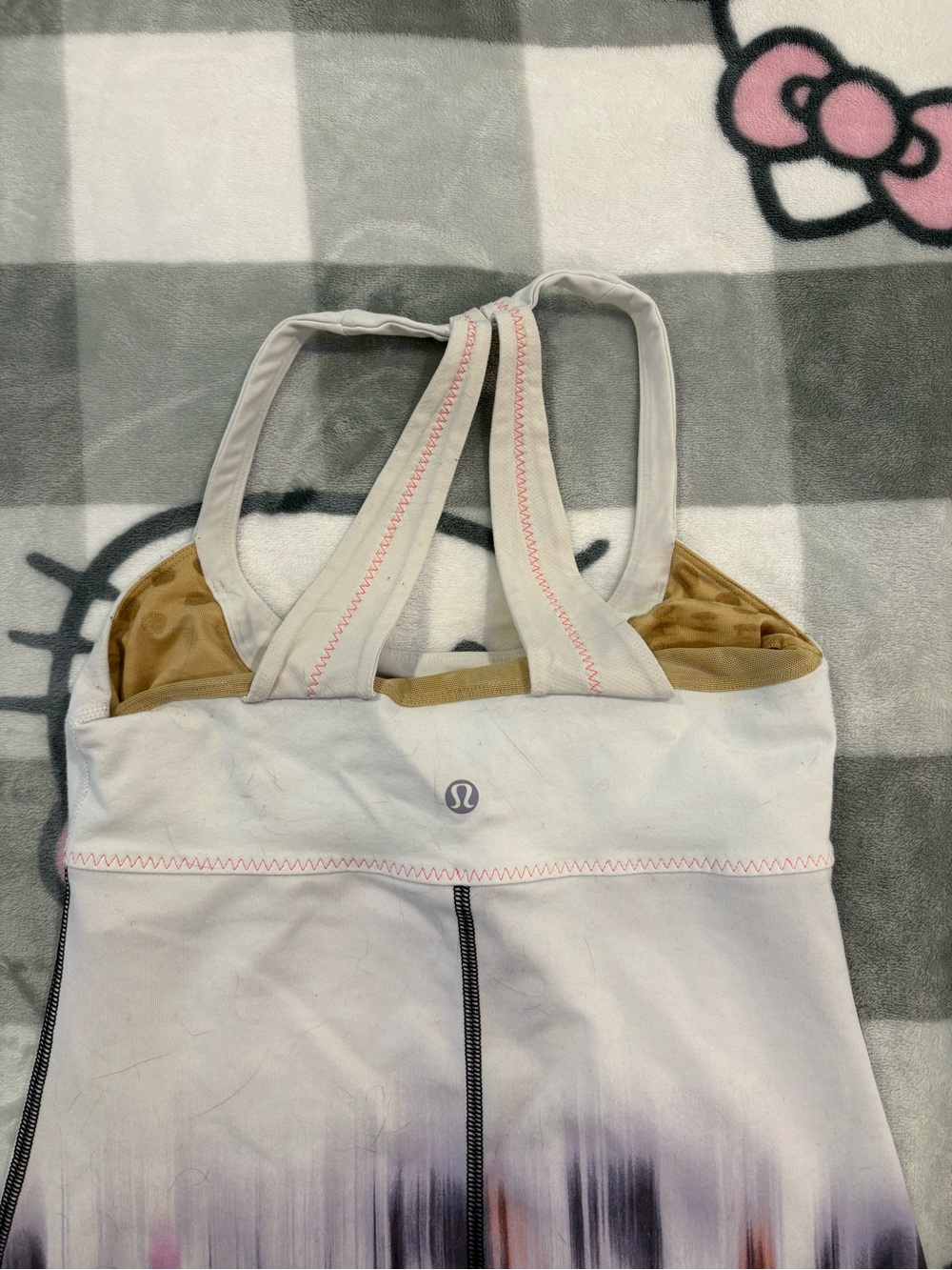 Lululemon Racerback Built-In Bra Tank | Abstract Print - Picture 5 of 10